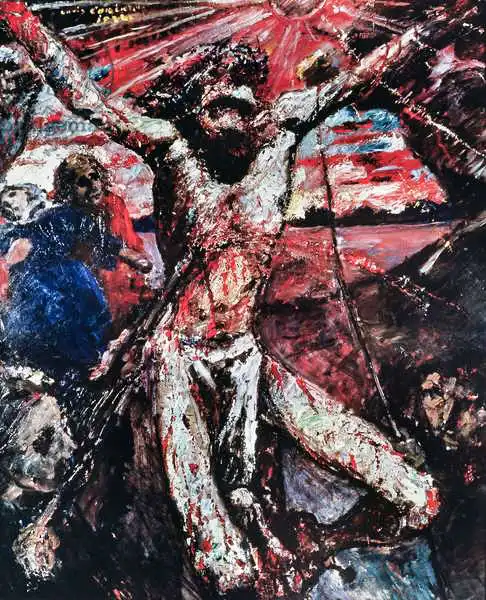 Corinth, Lovis: Le Christ rouge
