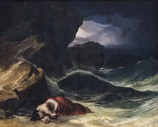 Géricault, Théodore: The Storm, or The Shipwreck