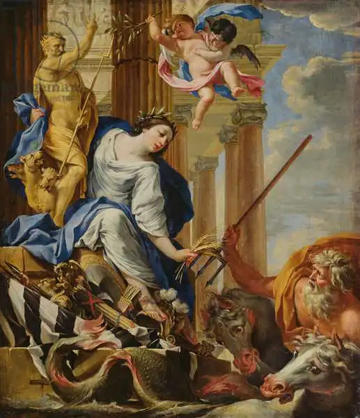 Vouet, Simon: Ceres vaincant les attributs de la guerre