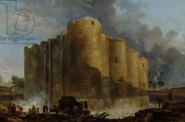 Robert, Hubert: Demolition of the Bastille