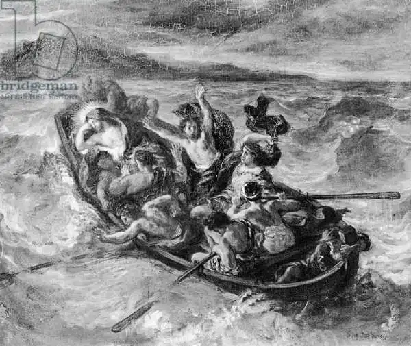 Delacroix, Eugene: Christ on the Sea of Galilee