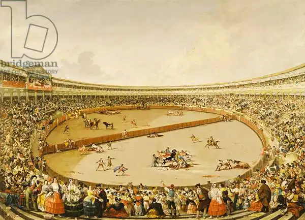 Lucas y Padilla, Eugenio: Bullfight