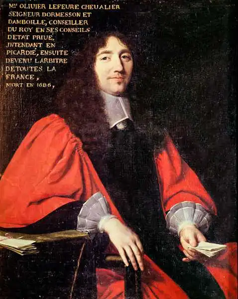 Champaigne, Philippe de: Portrait of Olivier Lefevre (d.1686)