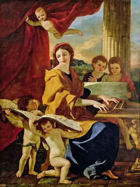 Poussin, Nicolas: St. Cecilia