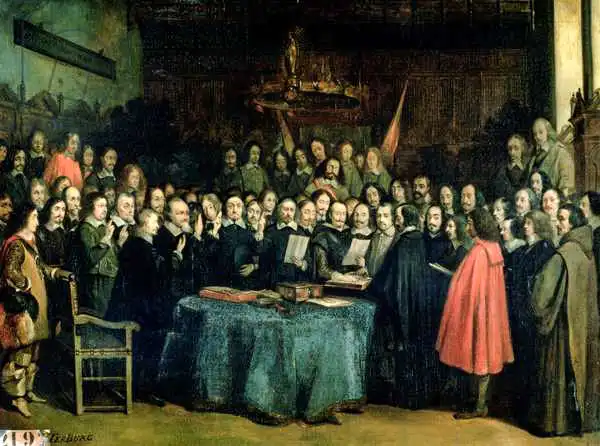 Jacquand, Claude: Le serment du serment de ratification du traité de Munster, 15 mai 1648