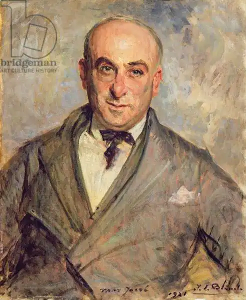 Blanche, Jacques-Emile: Portrait of Max Jacob (1876-1944)