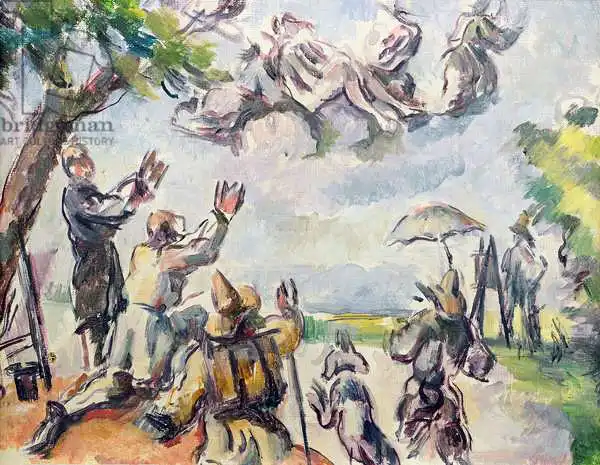 Cézanne, Paul: Apothéose du delacroix