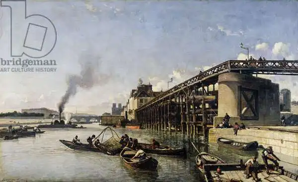 Jongkind, Johan: View of Paris, the Seine or l