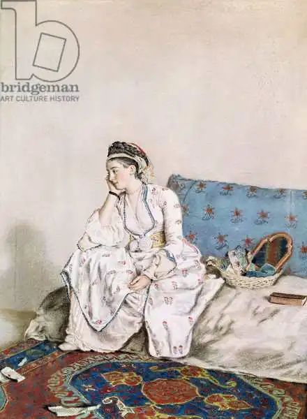 Liotard, J. E.: Porträt von Mary Gunning, Gräfin von Coventry