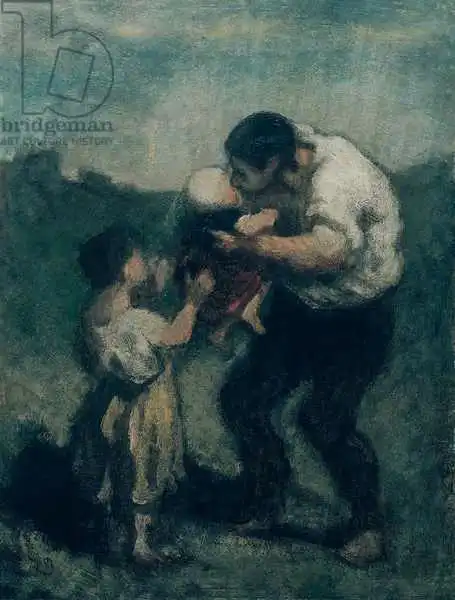 Daumier, Honore: Kiss
