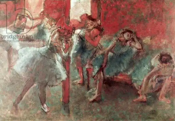 Degas, Edgar: Danseurs en répétition, 1895-1898