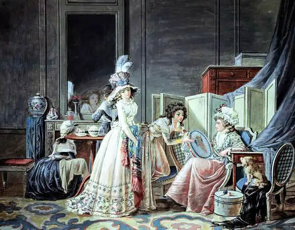 Mallet, Jean Baptiste: Le cupidon brodé