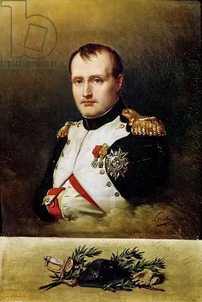 Steuben, Charles Auguste: Portrait of Napoleon I (1769-1821) 1812