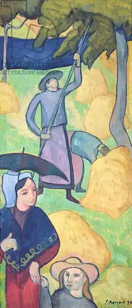 Bernard, Emile: The Apple Harvest
