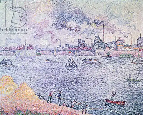Signac, Paul: La Seine, Grenellle