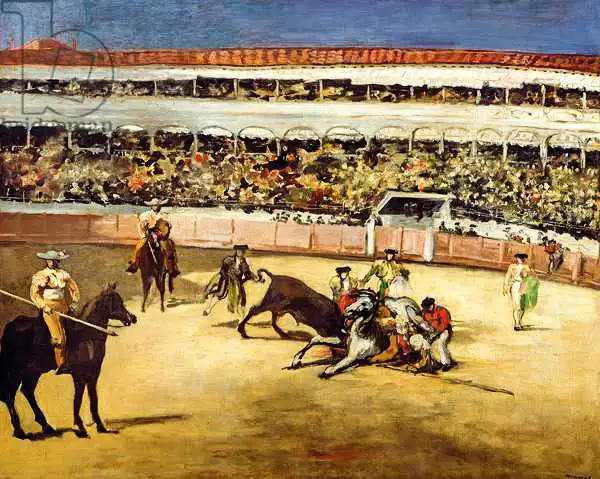 Manet, Edouard: Combat de taureau