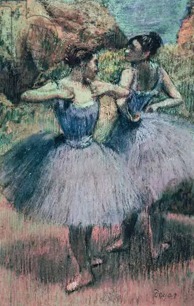 Degas, Edgar: Dancers in Violet