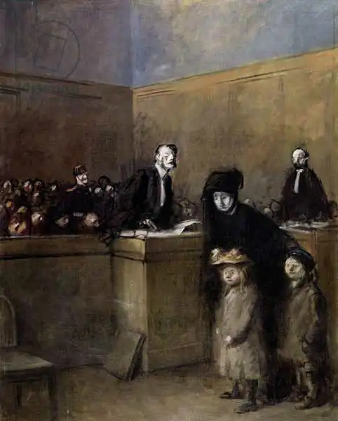 Forain, Jean Louis: I deboli e gli oppressi