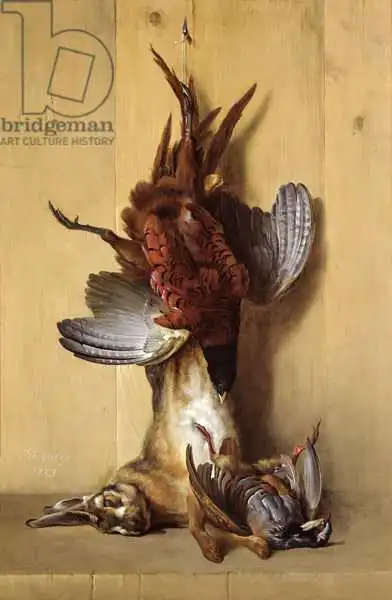 Oudry, Jean-Baptiste: Still Life with a Hare, a Pheasant and a Red Partridge