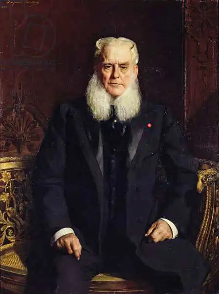 Constant,: Portrait of Alfred Chauchard (1821-1909) 1896
