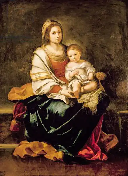 Murrilo, Bartolome: La vierge du Rosaire