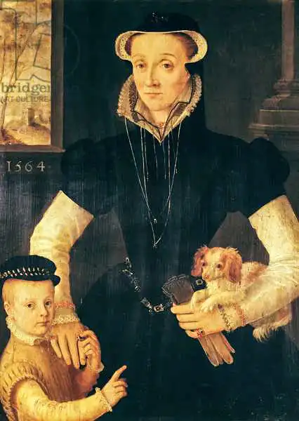 Mor, Anthonis van Dashorst: Widow and her Son