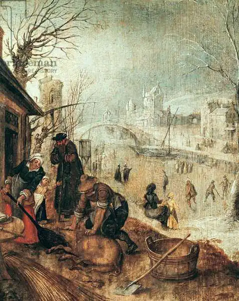 Vrancx, Sebastian: Winterszene