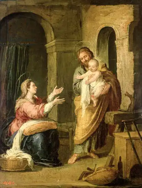 Murrilo, Bartolome: La Sainte Famille, c.1660-70