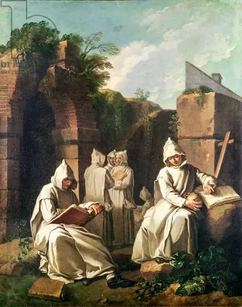 Jeaurat, Étienne: Carthusian Monks in Meditation