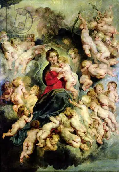 Rubens, Peter Paul: La vierge et l