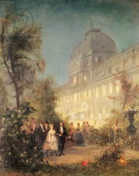 Elven, Pierre Tetar van: Soirée en soirée à The Tuileries, 10 juin 1867