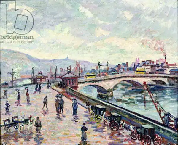 Guillaumin, Jean: Seine at Rouen