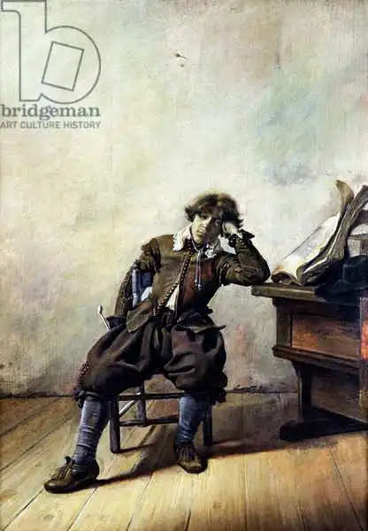 Codde, Pieter: Un jeune étudiant dans son étude ou, le fumeur, c.1630-33