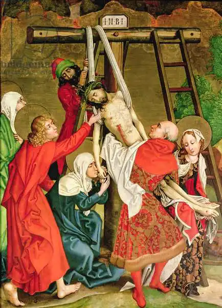 Schongauer, Martin: Deposition, from the Altarpiece of the Dominicans