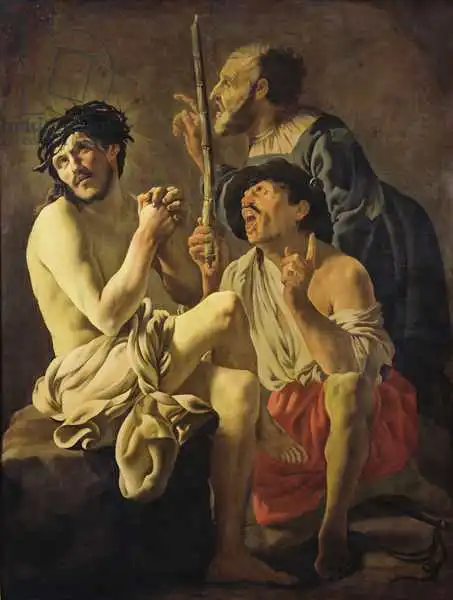 Brugghen, Hendrick: La moquerie du Christ