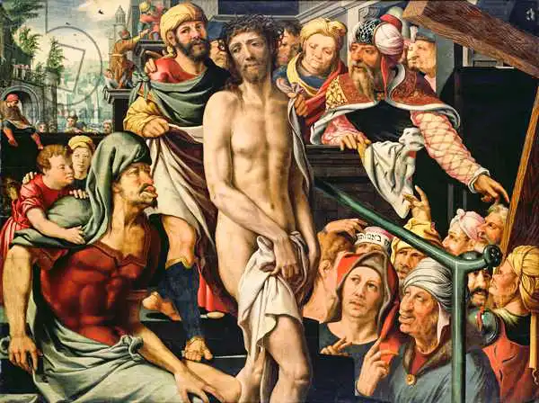 Hemessen, Jan Sanders van: Mocking of Christ