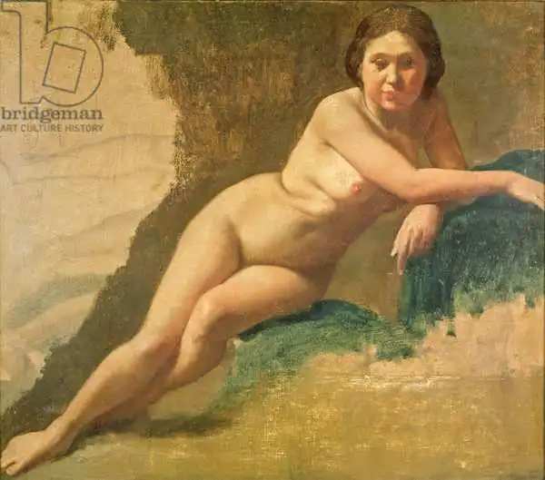 Degas, Edgar: Étude nue, c.1858-60