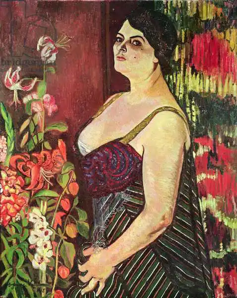 Valadon, Suzanne: Portrait of Madame Coquiot