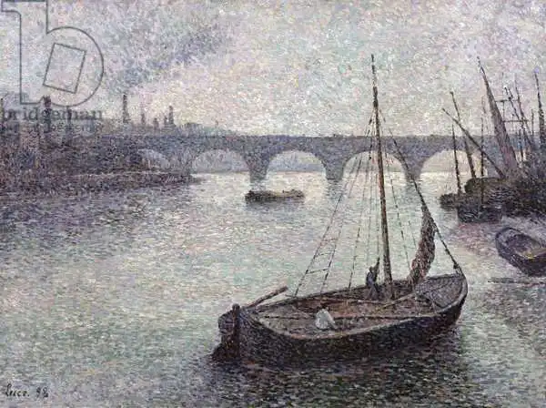 Luce, Maximilien: View of the Thames