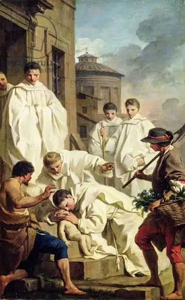 Subleyras, Pierre: Étude pour Saint-Benoît en réanimant un enfant