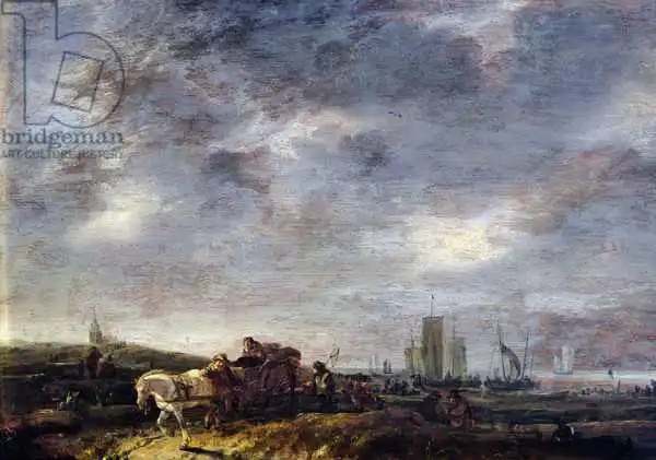 Poel, Egbert van der: Retour des pêcheurs
