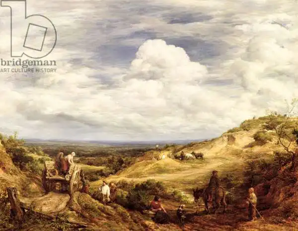 Linnell, John: Sandgruben, Hampstead Heath