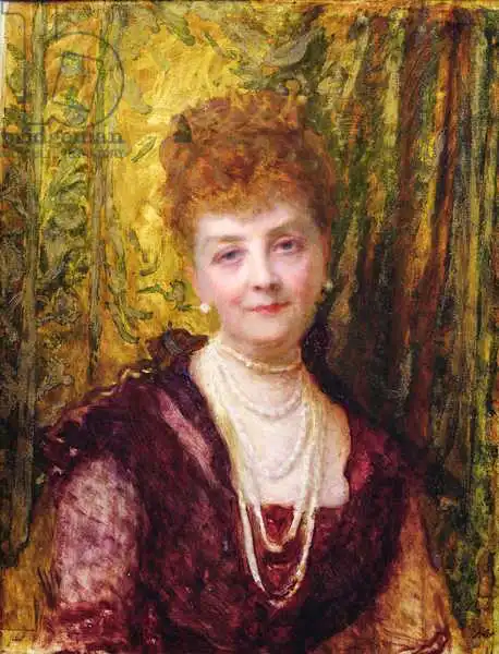 Herbert or Hebert, Antoine Auguste Ernest: Melanie de Bussiere, Condesa de Pourtales