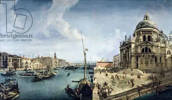 Michele Marieschi Entrance to the Grand Canal and Santa Maria