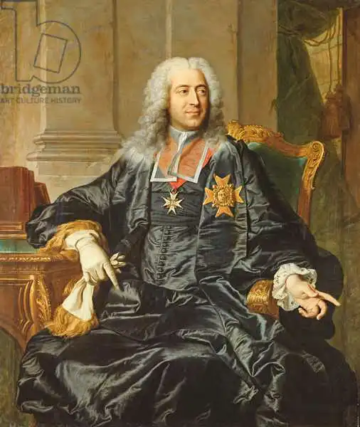 Rigaud, Hyacinthe: Marc-Pierre de Voyer-de-Paulmy (1696-1764) Count of Argenson