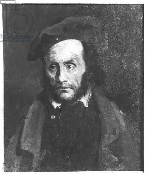Théodore Géricault: The madman or the kidnapper, c.1822-23