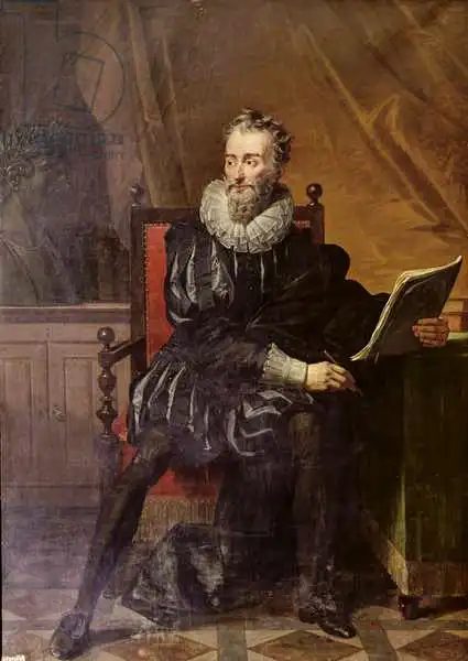 Lefevre, Robert: Portrait of Francois de Malherbe (1555-1628) 1822