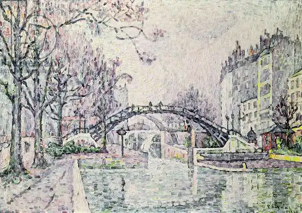 Signac, Paul: Le canal Saint-Martin
