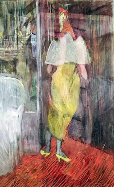 Toulouse-Lautrec, H.: Woman Entering a Box at the Theatre