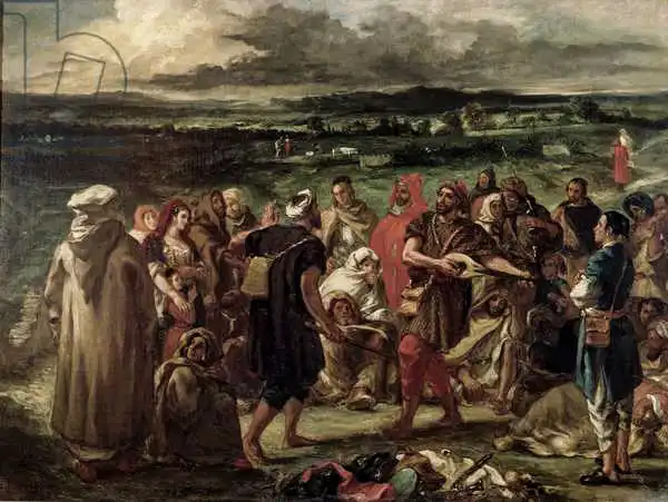 Delacroix, Eugene: Comedians or Arabic Buffoons